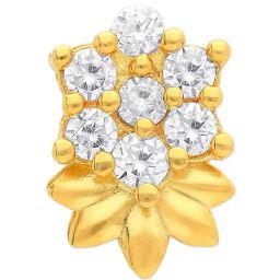 Malabar Gold and Diamonds 22k Gold Nosepin for Women-image-93