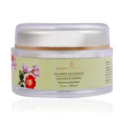 Shahnaz Husain Flower Botanics Hollyhock Saffron Rejuvenating Mask - 100 gm-image-1