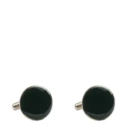 Tossido Green Solid Cufflinks-44