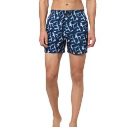 Jack & Jones Poseidon Blue Printed Boxers-image-28