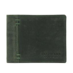 Teakwood Leathers Olive Bi-Fold Wallet for Men-image-8