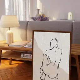 The Art House Abstract Multicolor Canvas Wall Painting-17