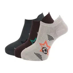 Dollar Multicolor Printed Socks - Pack of 3-9