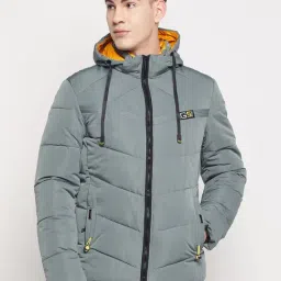Duke Pista Slim Fit Quilted Hooded Jacket-picture-28