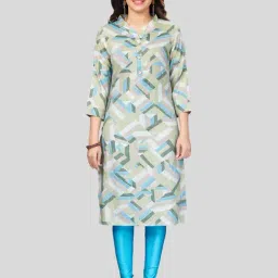 Saree Swarg Blue Printed Straight Kurta-image-77