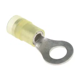 RS PRO Insulated Ring Terminal M6 (1/4) Stud Size 4 mm² to 6 mm² Wire Size Yellow, 2676441-image-72