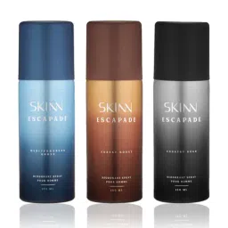 Skinn by Titan Escapade Range Deodorant Spray for Him - Pack of 3-image-75
