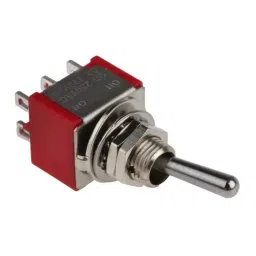 RS PRO Toggle Switch Panel Mount On-On DPDT Solder Terminal, 7347016 image 4