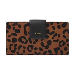 Fossil Logan Brown Animal Effect Small Wallet-21