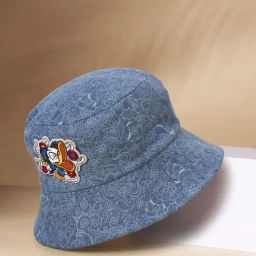 Forever Glam by Pantaloons Blue Cotton Bucket Hat-image-40