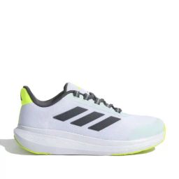 adidas Men's CLOUD-SPACE White, Grey & Green Running Shoes-image-80