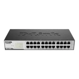 D-LINK 24-Port Fast Ethernet 10/100 Mbps Unmanaged Switch, DES-1024D-6