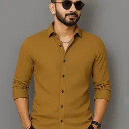 VORTEX Men Original Spread Collar Shirt-picture-27