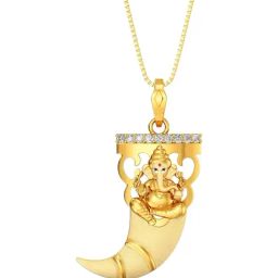 Joyalukkas 22k Yellow Gold Fierce Protection Ganesha Pendant-picture-34