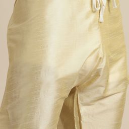 SOJANYA Mandarin Collar Regular Kurta With Churidar & With Nehru Jacket image 4