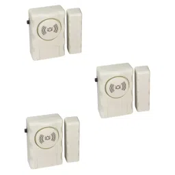 FEDUS Door High Alarm with Magnetic Sensor 150 db Off White (Pack of 3 Pcs)-image-83