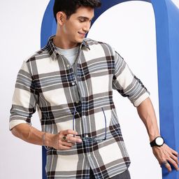 Aeropostale Men Checked Casual Shirt-picture-24