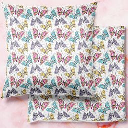 ArtzFolio Multicoloured Set of 2 Square Cushion Covers-11