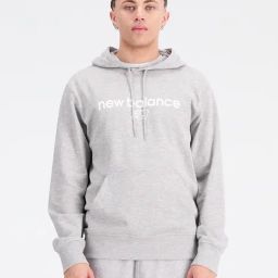 New Balance Grey Melange Comfort Fit Hooded Sweatshirt-picture-29