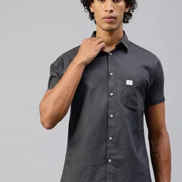Majestic Man Men Classic Slim Fit Pure Cotton Casual Shirt-image-65