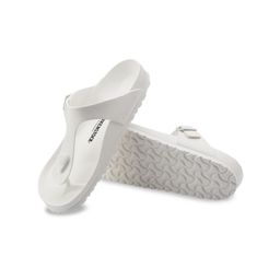 Birkenstock Unisex White Gizeh Essentials Regular Width EVA Sandals image 3