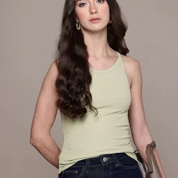 MANGO Ribbed Tank Top-picture-23