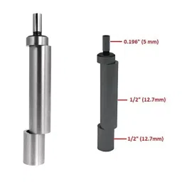 illuminate Tools Edge and Center Finder Double End & Single End, 0327BRPIXBI (Pack of 5 Pcs) image 3