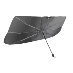 Robustt UPF50 Polyester Roll Up Foldable Car Sun Shield-image-28