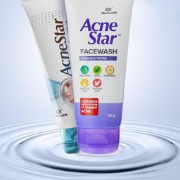AcneStar Set Of 4 Anti Acne Face Wash With Aloe Vera & Basil - 50 g Each-27