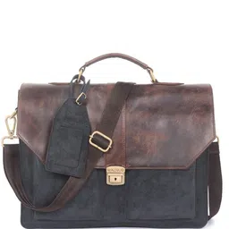 Walrus Unisex Textured Laptop Bag-46