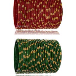 PRIYA KANGAN Red Alloy Bangle-image-51
