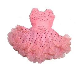 Samjho Fashion PInk Polka Dot Print Fit & Flare Dress-image-77