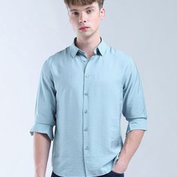Flying Machine Men Classic Opaque Casual Shirt-picture-17
