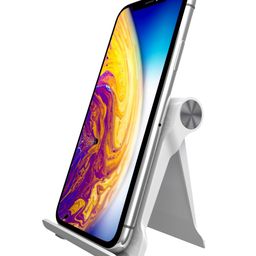 Portronics Modesk 200 Foldable Universal Mobile Holder - White-26