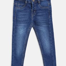 Tales & Stories Skinny Fit Solid Jeans - Blue-image-70
