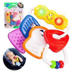 ARCADE TOYS Light N Key Rattle & Teether Toy for Kids - Colour may vary-13