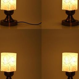 SOMIL White Glass Cylinder Table Lamps-image-28