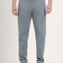 JADE BLUE Men Cotton Mid Rise Track Pants-53