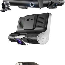 maties 170Degree/3 Lens/Wide Angle Car Camera DVR/G-Sensor Dashcam-30 Black LCD-picture-31
