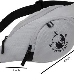 Worldstar Elegant Style Travel Pouch Passport Holder Waist Bag-image-75