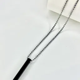 Psight Unisex Square Shaped Pendants with Chains image 4