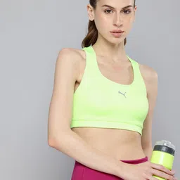 Puma Bra Full Coverage Lightly Padded Drycell Running Workout Bra-53