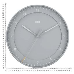 Braun Grey Digital Wall Clock With Indoor Temperature, Date & Day image 5