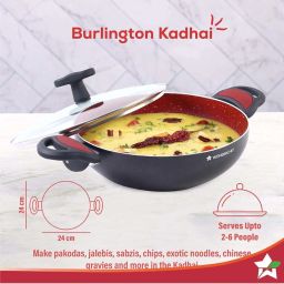 Wonderchef Burlington Non-Stick 5 Pcs Cookware Set image 5