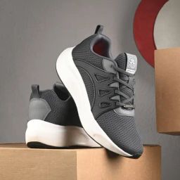 OFF LIMITS Men's IRONHIDE Dark Grey & black Running Shoes-55
