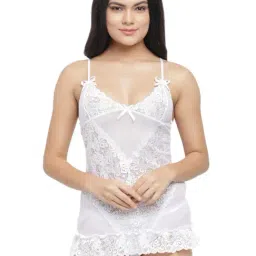 N-Gal White Lace Babydoll-image-16