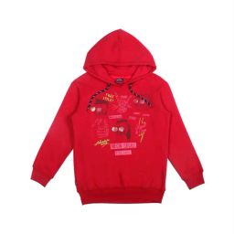 Gini & Jony Kids Red Printed Hoodies-picture-45