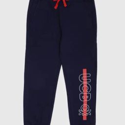 United Colors of Benetton Kids Navy Cotton Track Pants-image-47