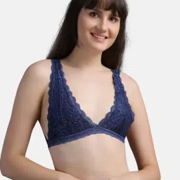 N-Gal Navy Non-wired Non-padded Bralettes Bra-picture-45