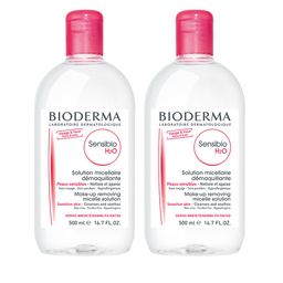 BIODERMA Set of 2 Sensibio H2O Makeup Remover & Cleanser - 500 ml Each image 1
